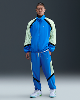 【新品未使用上下セット】NIKE ウーブン バスケットボールジャケットパンツ S セール】《セットアップ対応商品》ナイキ アイコン メンズ